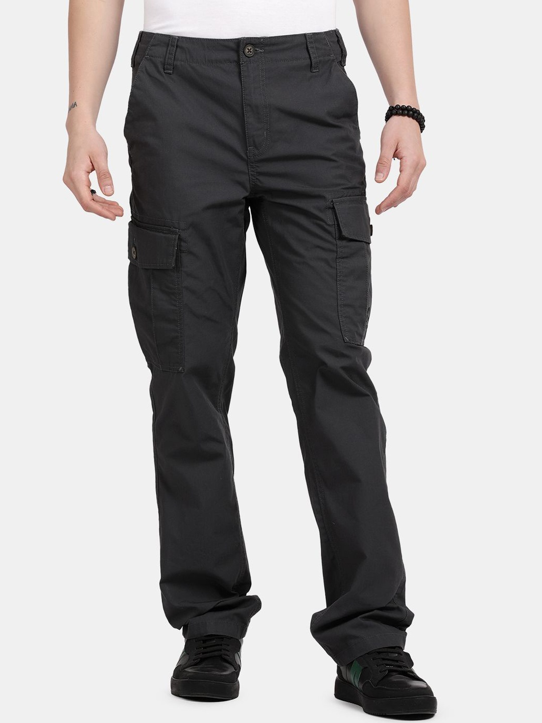 

t-base Men Cargos Trousers, Grey