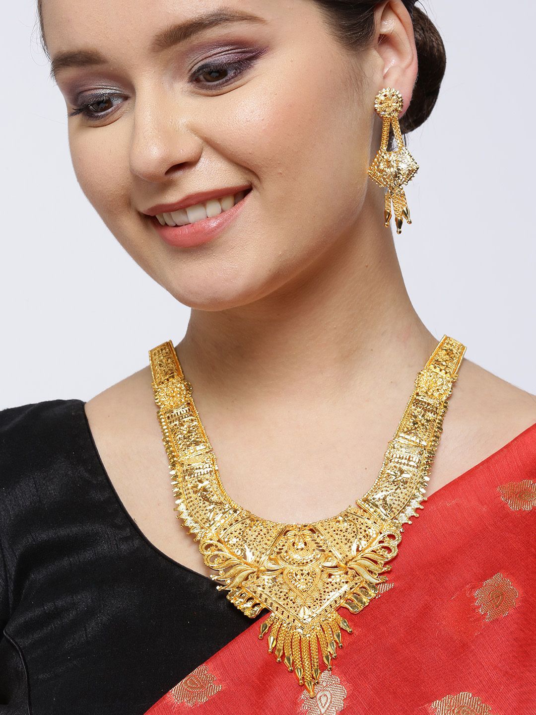 

DIVASTRI Gold-Plated Jewellery Set