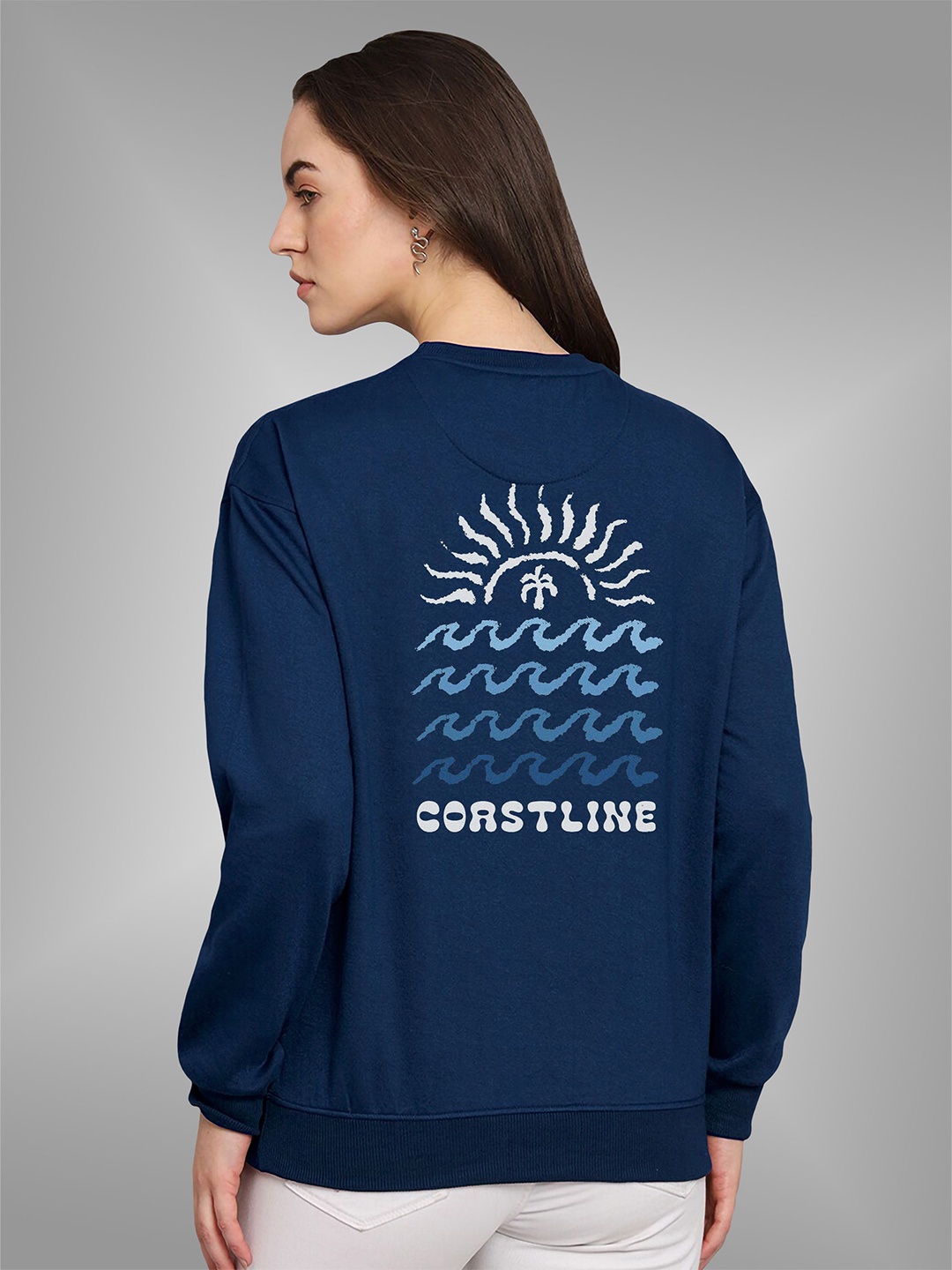 

BAESD Women Sweatshirt, Blue