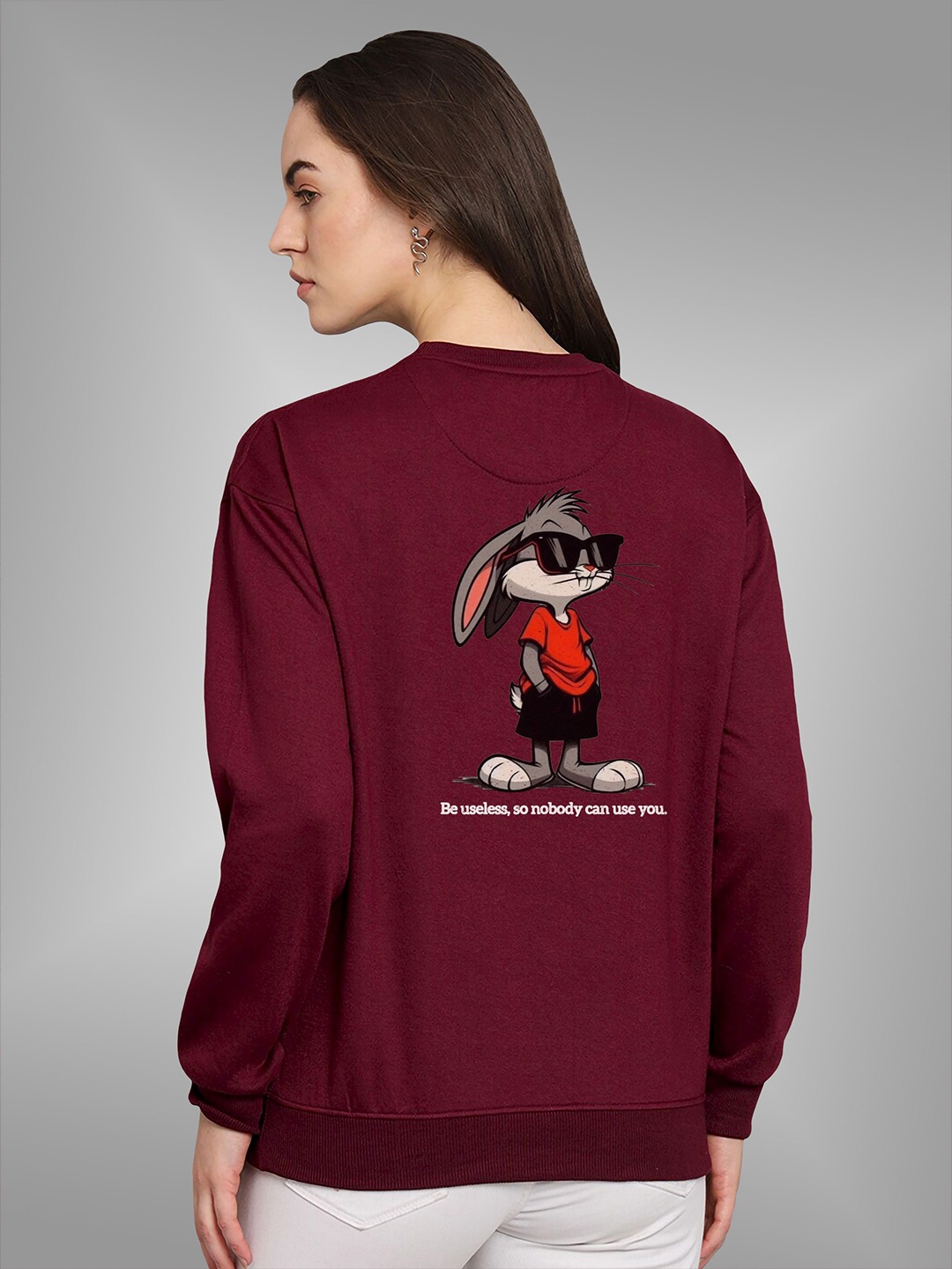 

BAESD Women Sweatshirt, Maroon