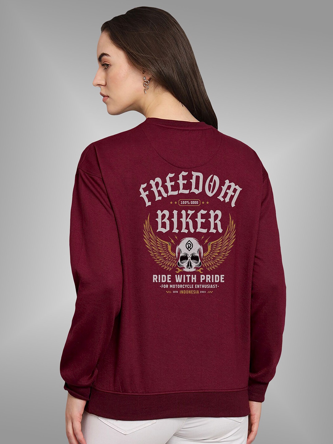 

BAESD Women Sweatshirt, Maroon
