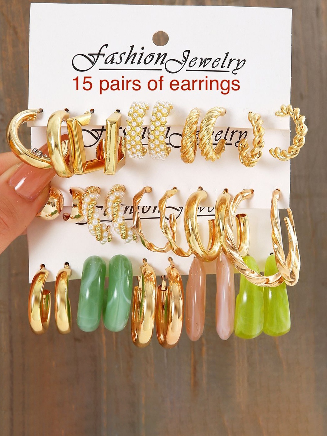 

DressBerry Contemporary Drop Earrings, Multi