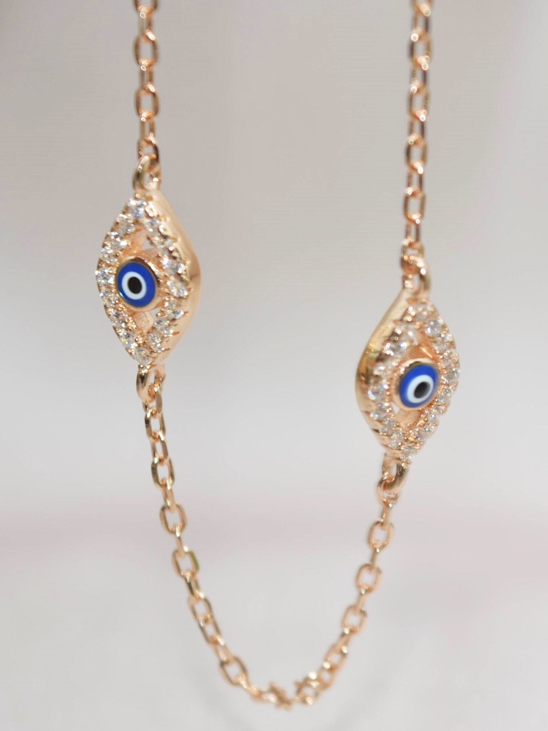

Luxevogue Sterling Silver Rose Gold-Plated Necklace