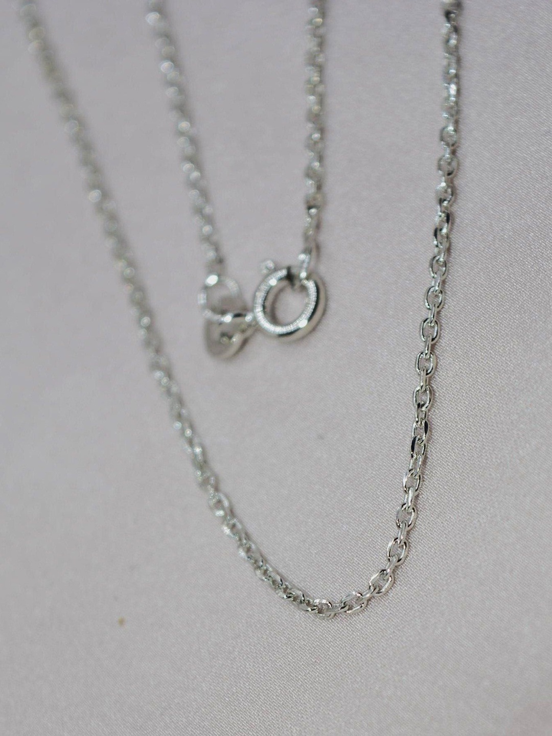 

Luxevogue Sterling Silver Rhodium-Plated Chain