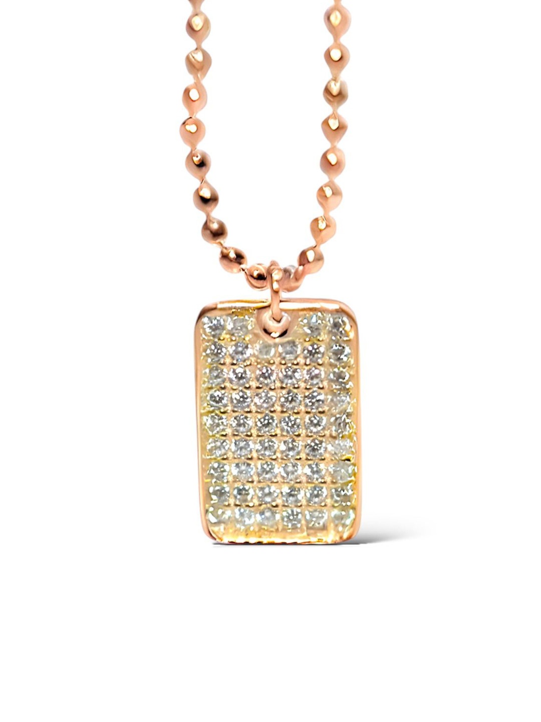 

Luxevogue Sterling Silver Rose Gold-Plated Necklace