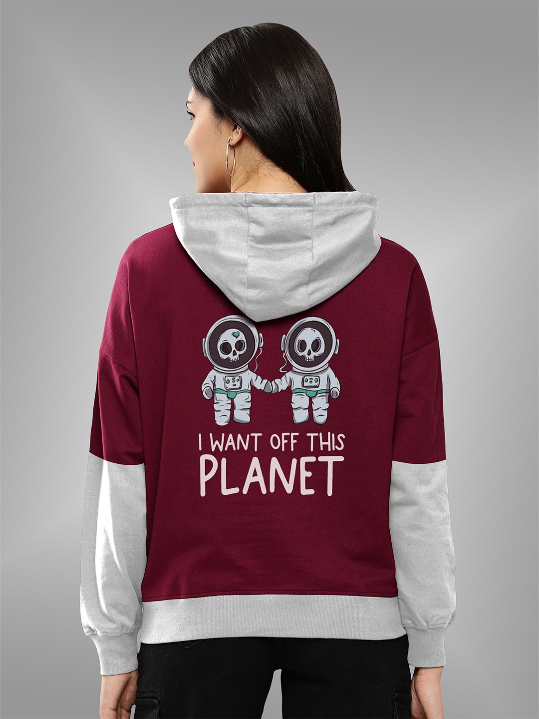

BAESD Women Sweatshirt, Maroon