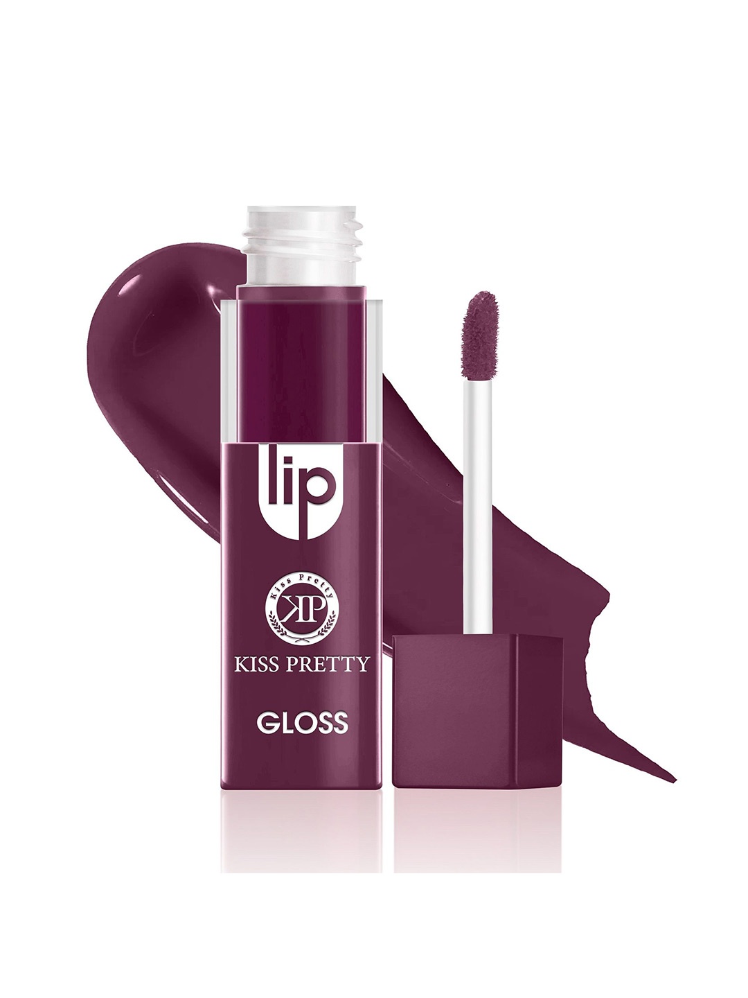 

Kiss pretty Gloss Long Lasting Liquid Matte Lipstick- 5 ml- Wild Wine 11, Purple
