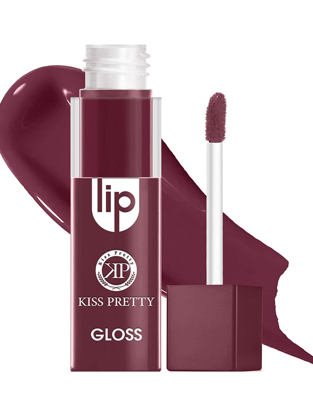 

Kiss pretty Gloss Long Lasting Liquid Matte Lipstick- 5 ml- Illusion 07, Purple