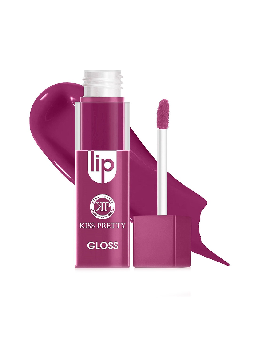 

Kiss pretty Gloss Long-Lasting Liquid Matte Lipstick - 5 ml Purple Love