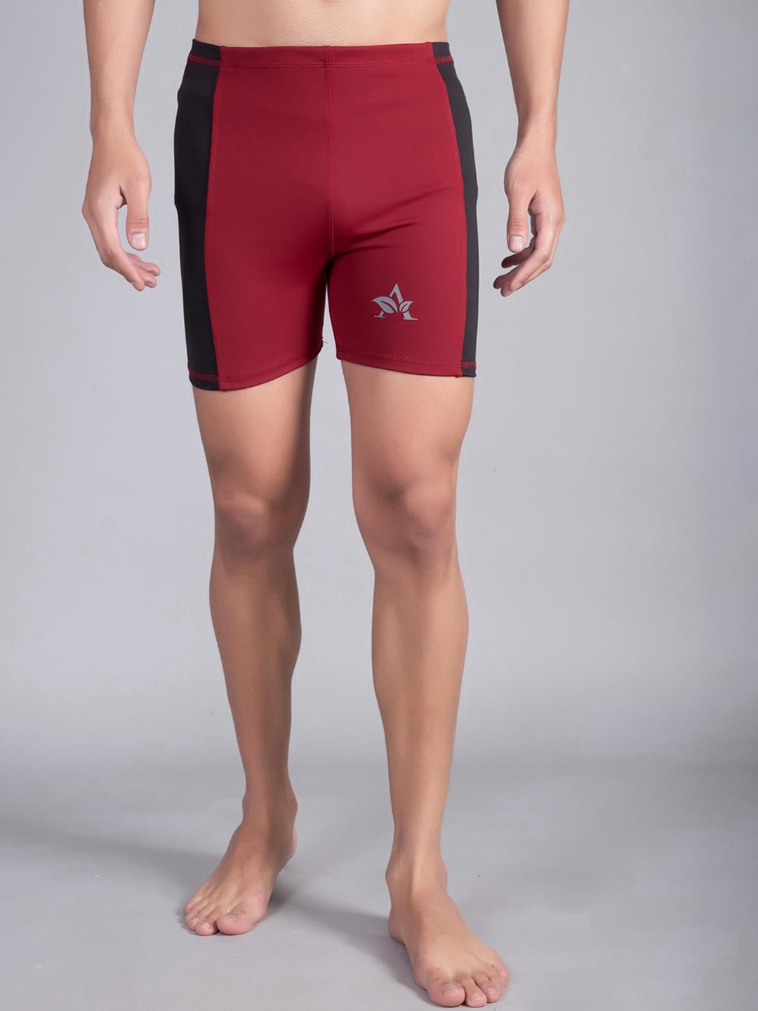 

Apraa & Parma Men Colourblocked Swim Bottoms, Black