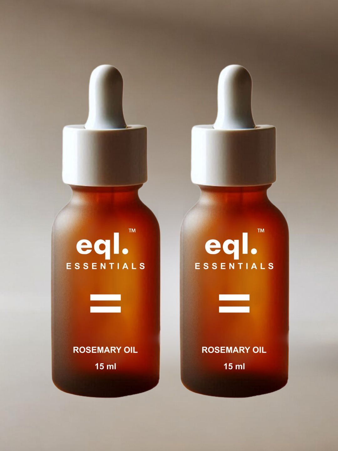 

Eql. Essentials Set Of 2 Rosemary Essential Oils For Hair & Skin - 15 ml Each, White