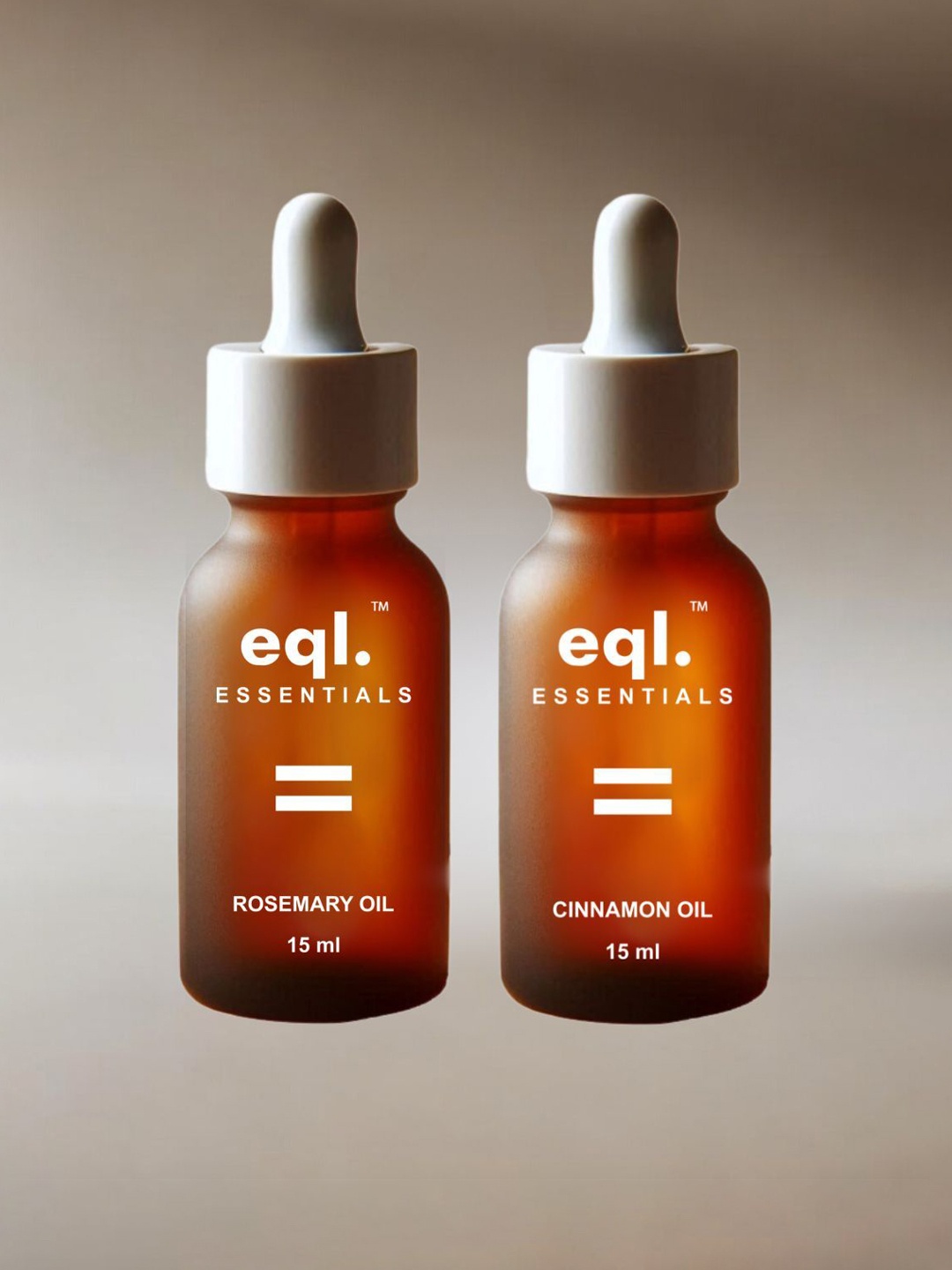 

Eql. Essentials Set Of 2 Cinnamon Essential Oil For Hair & Skin - 15 ml Each, White