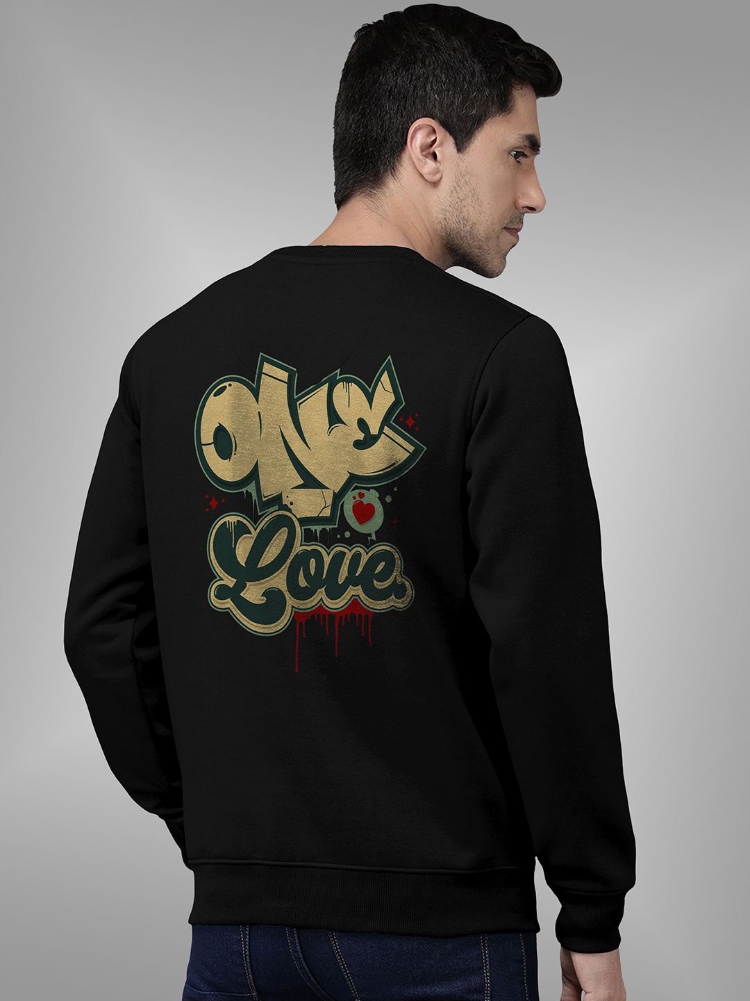 

BAESD Men Sweatshirt, Black