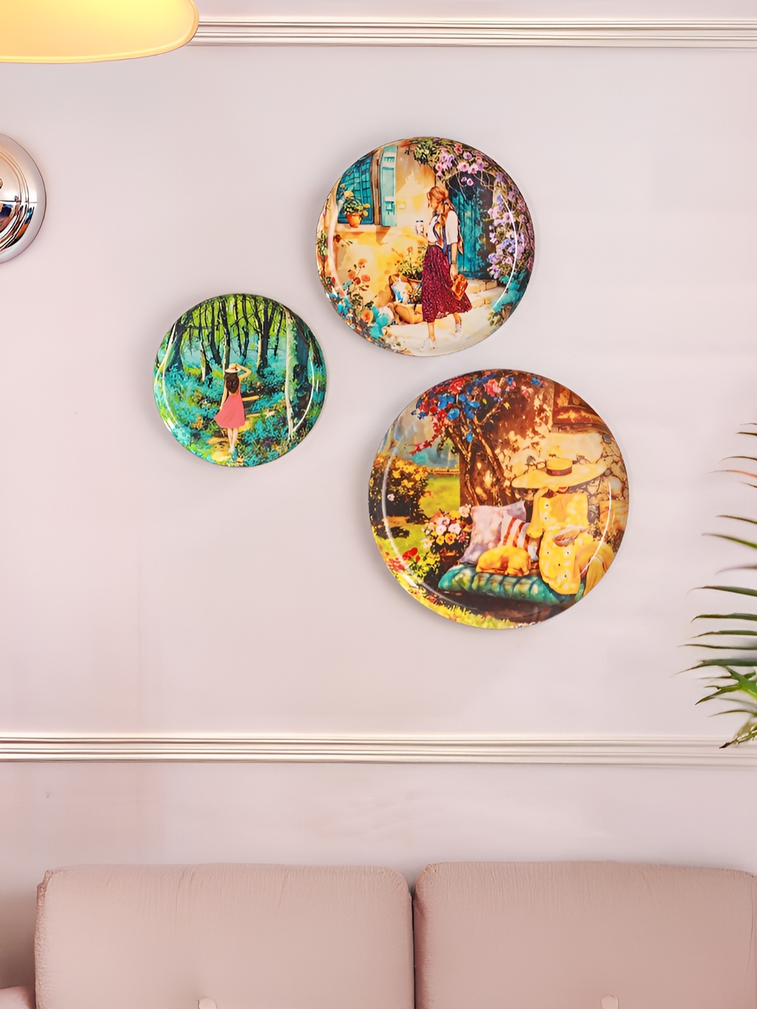 Homspurts Multicoloured Wall Core, Multi