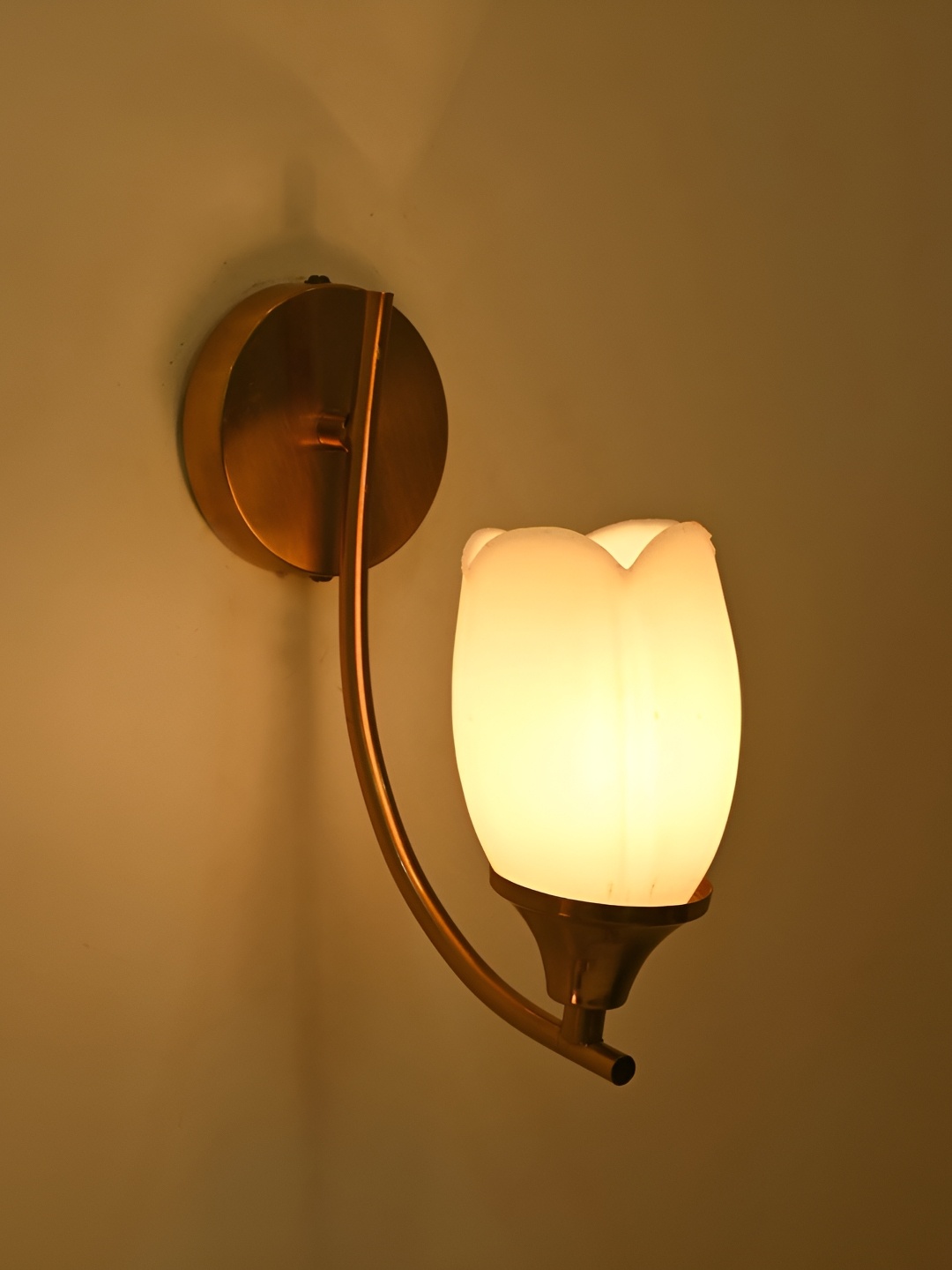 

Afast White Metal Rectangle Shaped Wall Lamp