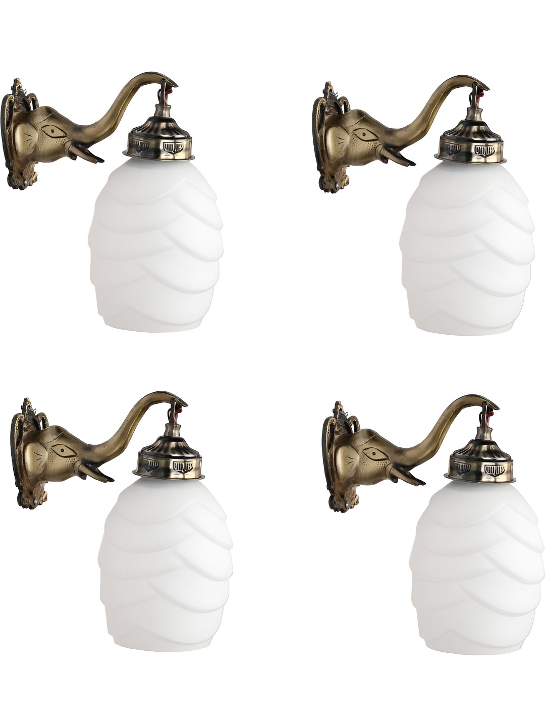 

Afast White Metal Rectangle Shaped Wall Lamp