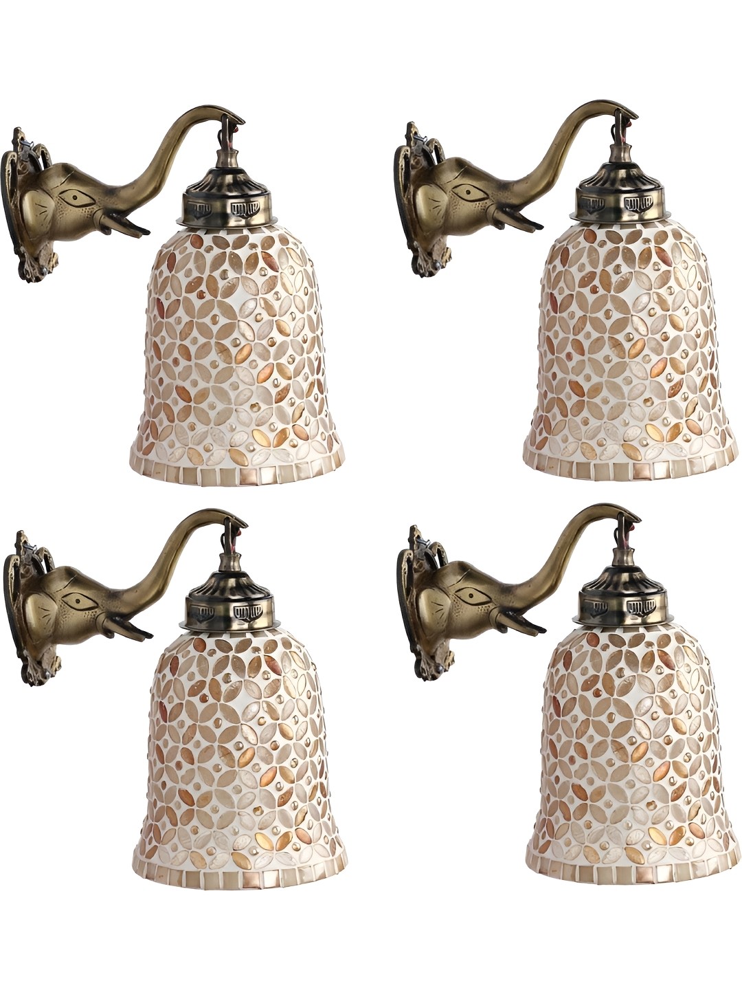 

Afast Gold-Toned Metal Rectangle Shaped Wall Lamp
