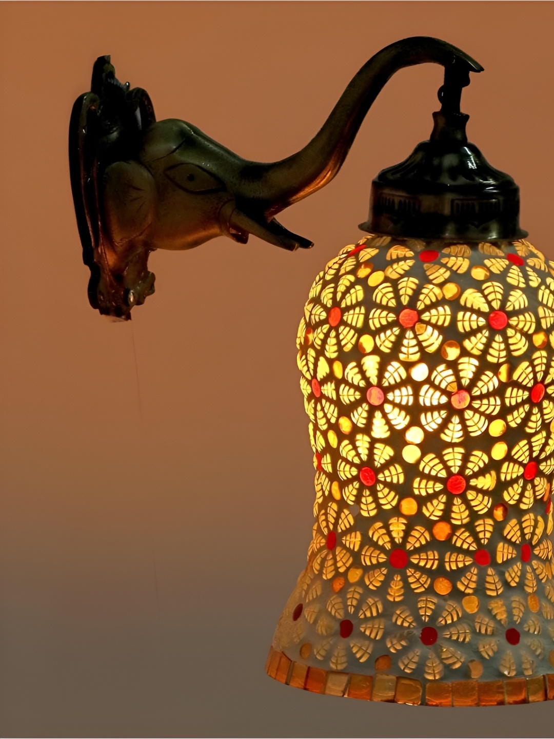 

Afast Multicoloured Metal Rectangle Shaped Wall Lamp, Multi