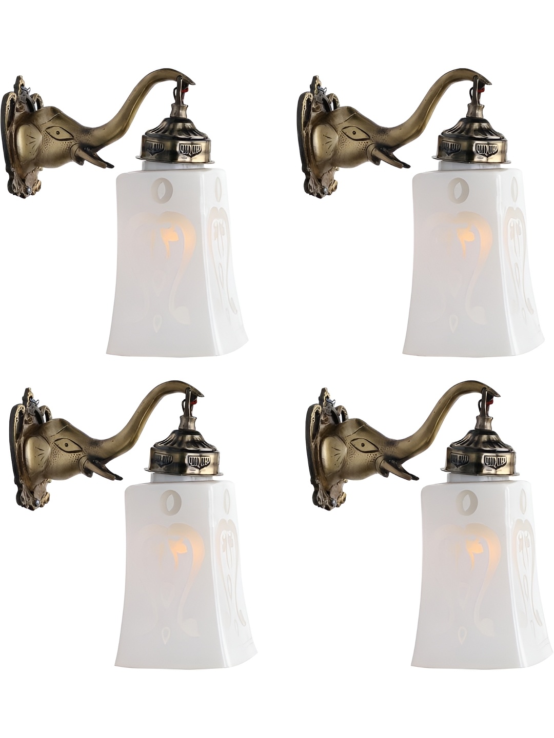 

Afast White Metal Rectangle Shaped Wall Lamp