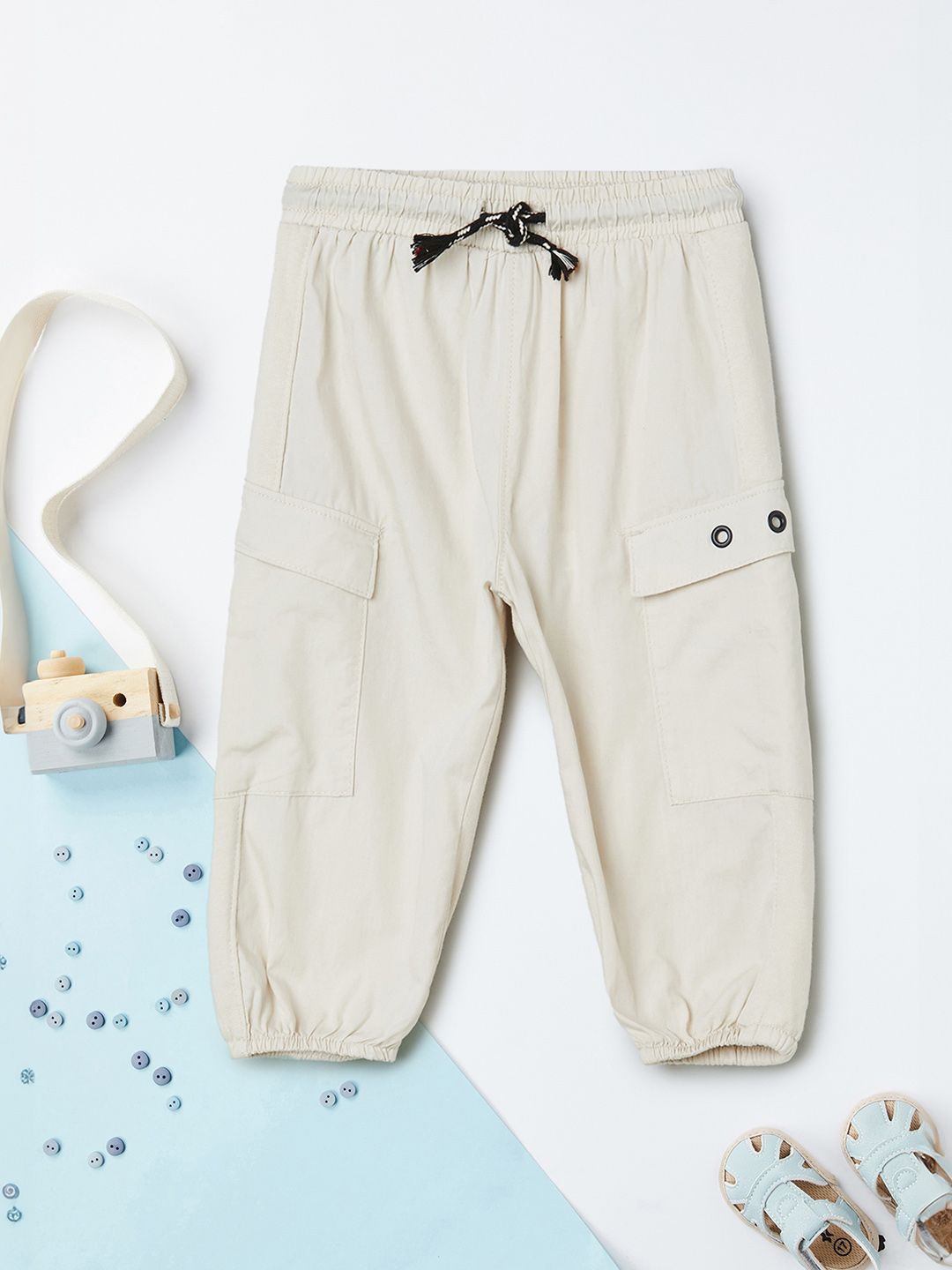 

max Boys Joggers Trousers, Beige