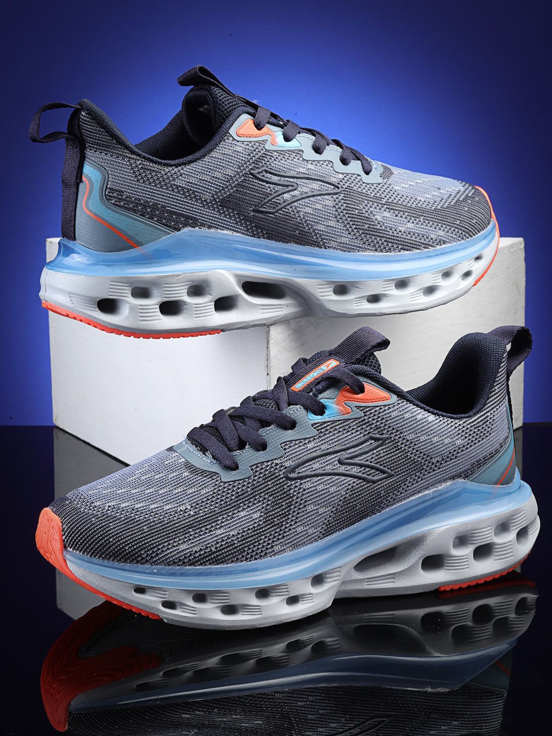 

Action Men Mesh Running Non-Marking Shoes, Blue