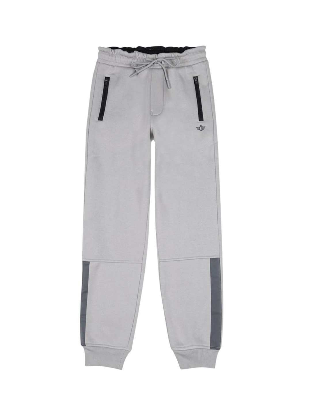 

Gini and Jony Boys Cotton Mid Rise Joggers, Grey