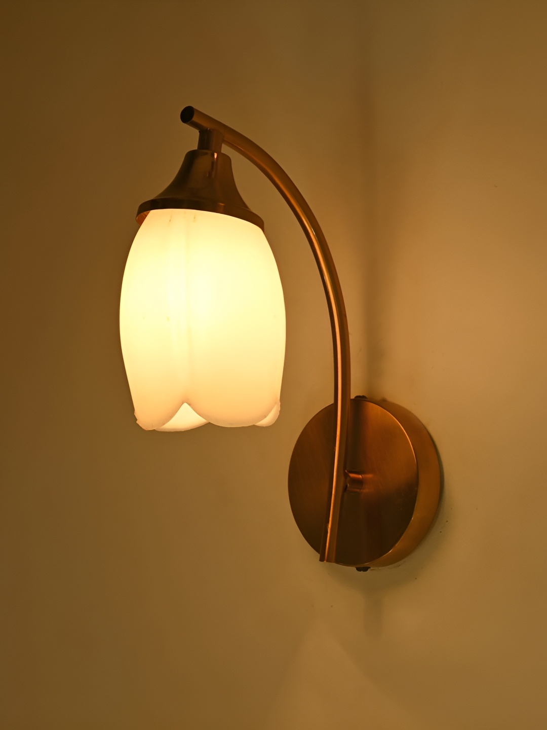 

Afast White Metal Rectangle Shaped Wall Lamp