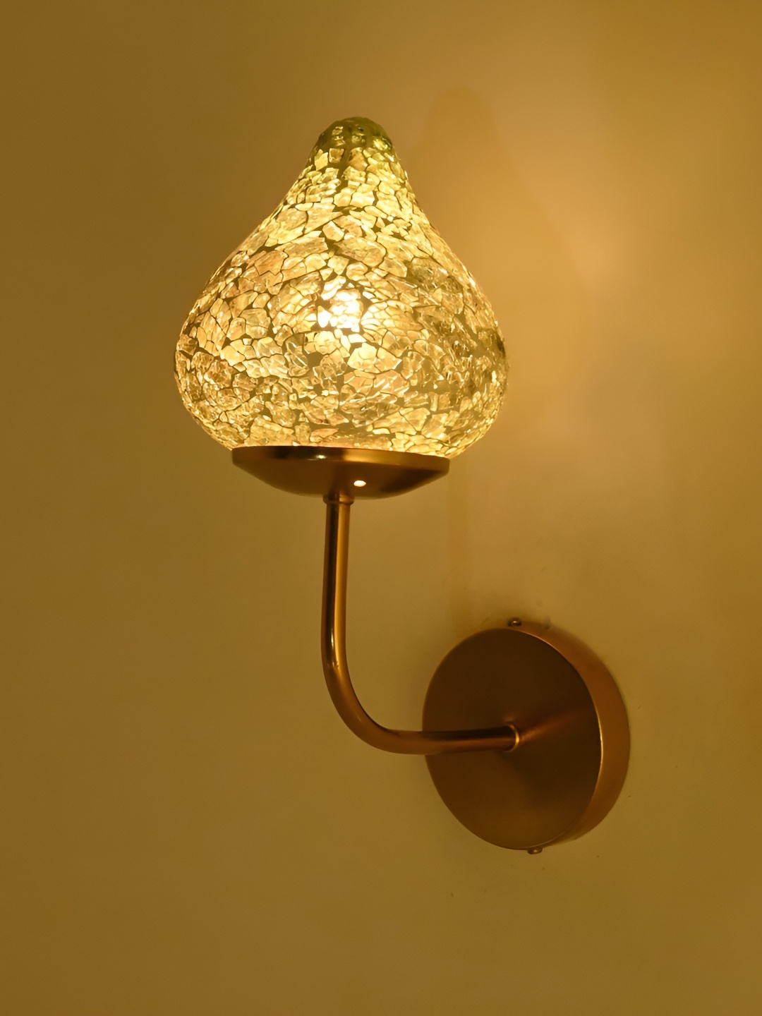 

Afast White & Blue Metal Rectangle Shaped Wall Lamp
