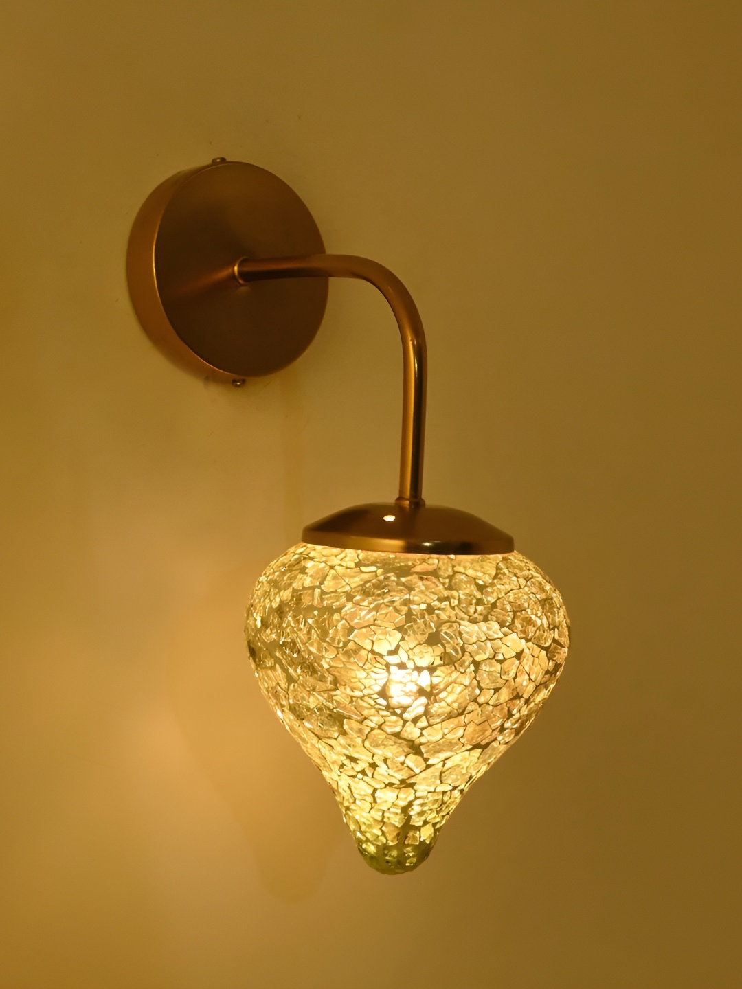 

Afast White & Blue Metal Rectangle Shaped Wall Lamp