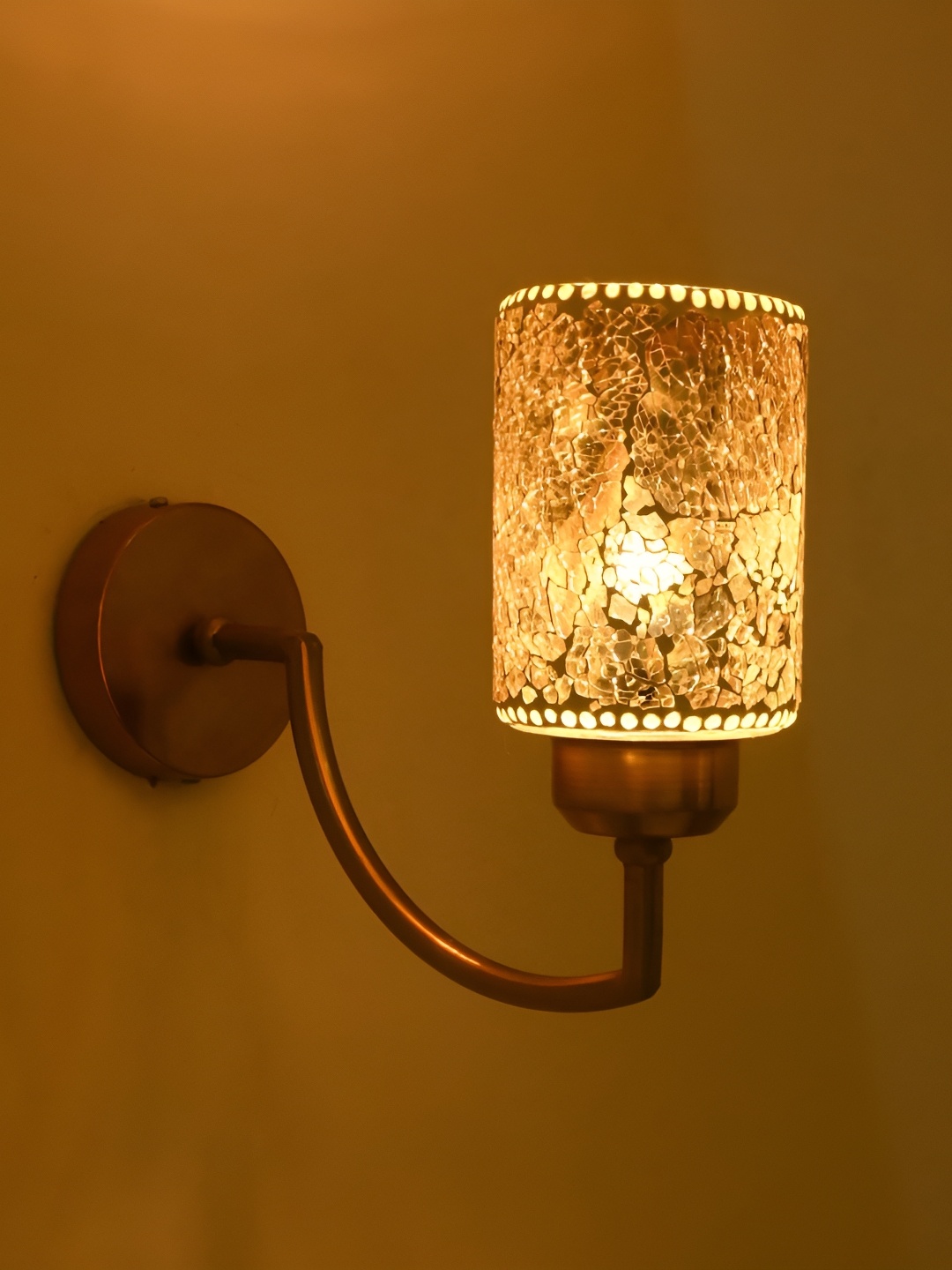 

Afast Blue & White Metal Rectangle Shaped Wall Lamp