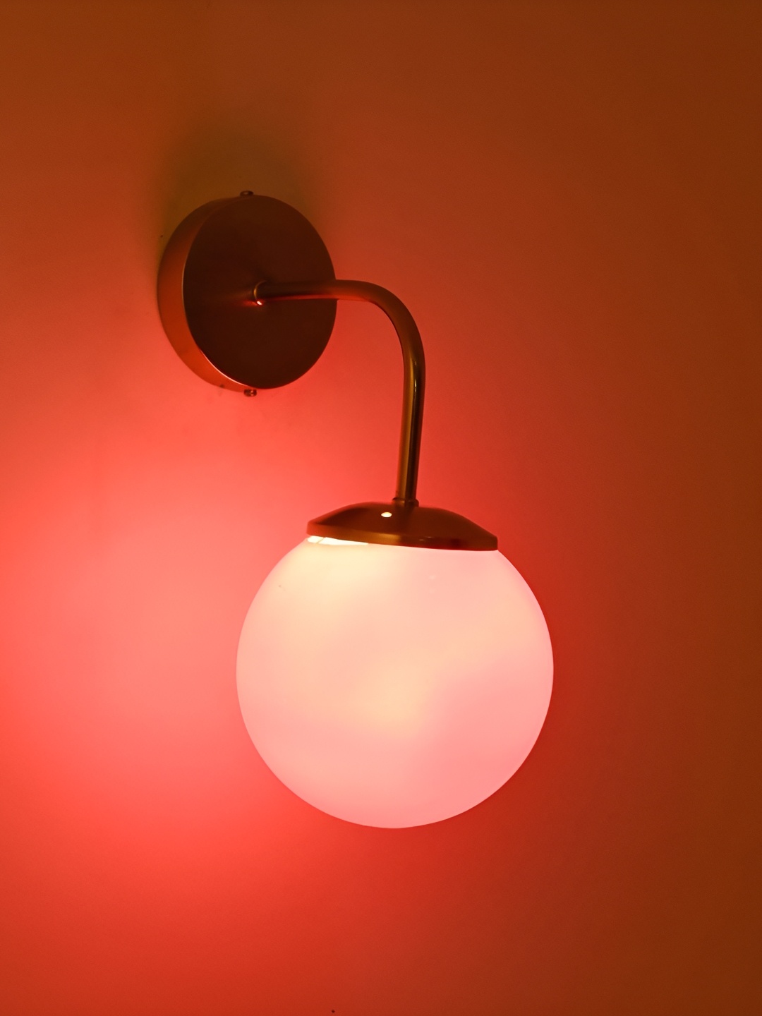 

Afast Pink Metal Rectangle Shaped Wall Lamp