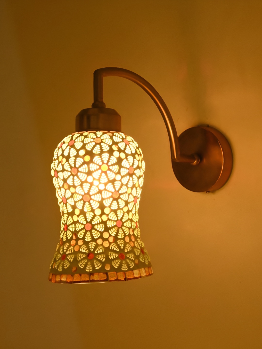 

Afast Multicoloured Metal Rectangle Shaped Wall Lamp, Multi