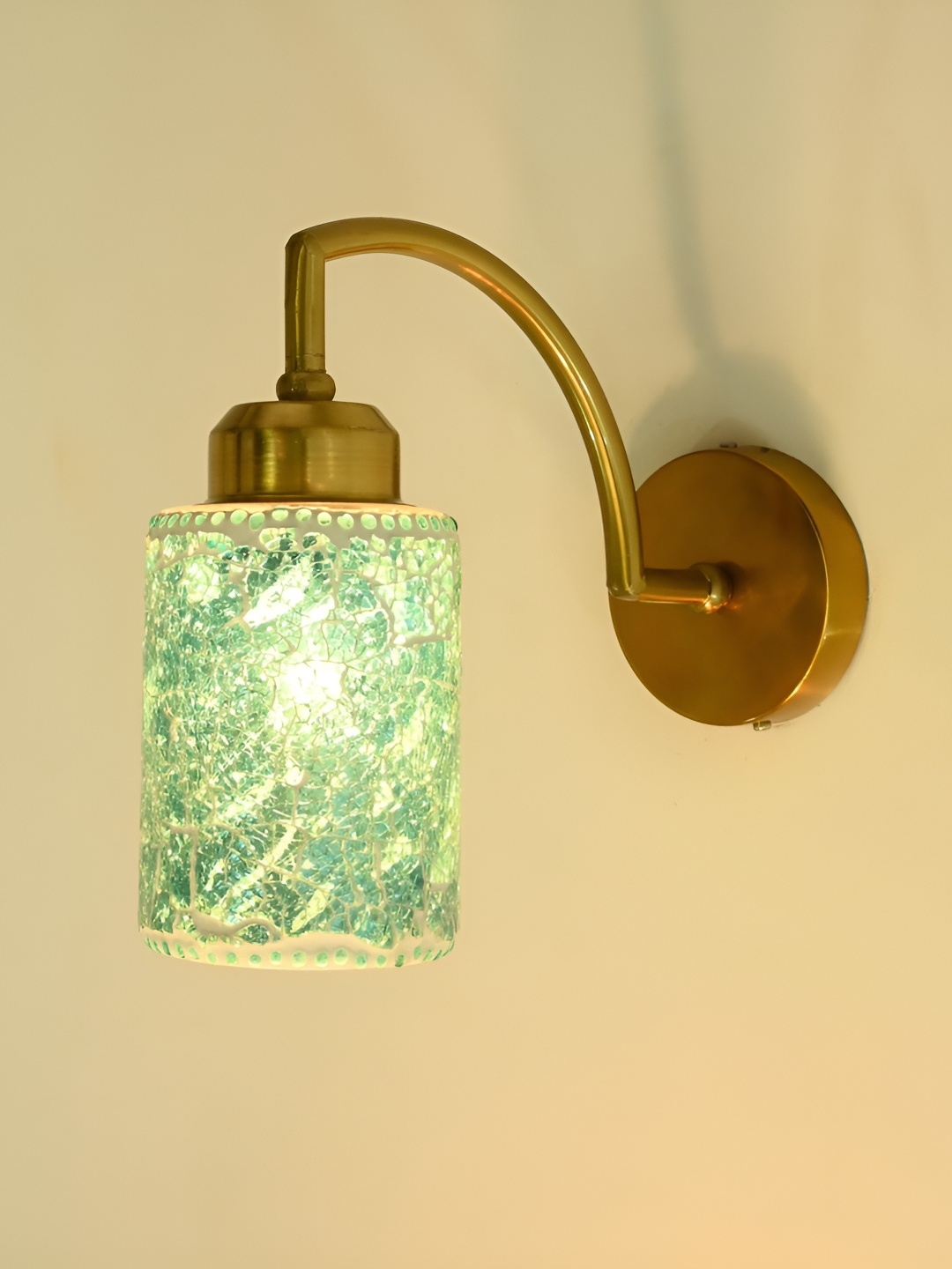

Afast Blue Metal Rectangle Shaped Wall Lamp