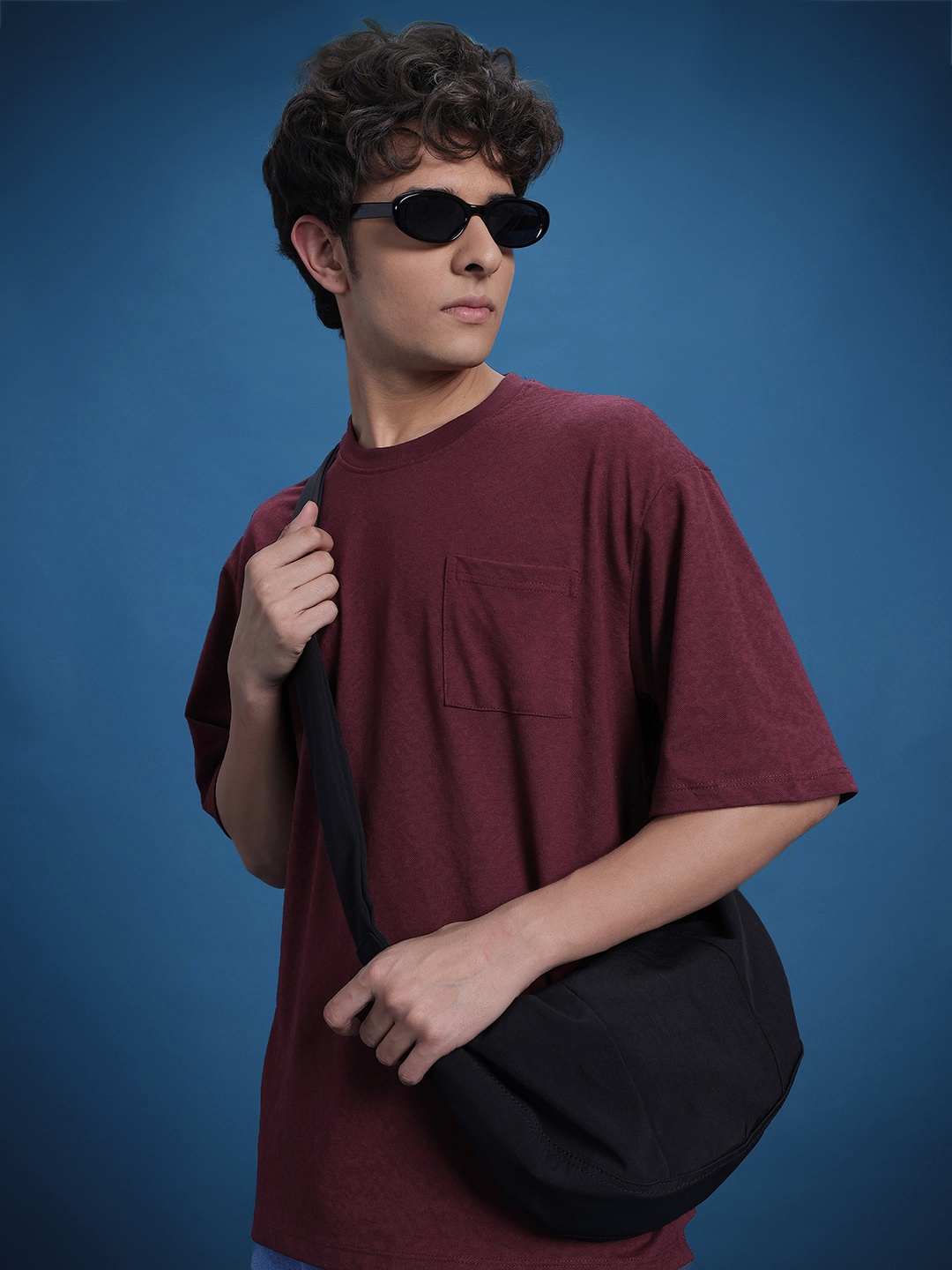 

The Roadster Life Co. Relaxed Fit T-shirt, Burgundy