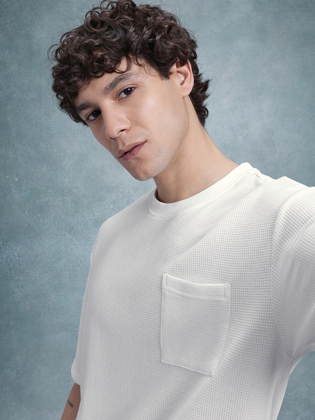 

The Roadster Life Co. Textured Relaxed T-shirt, White