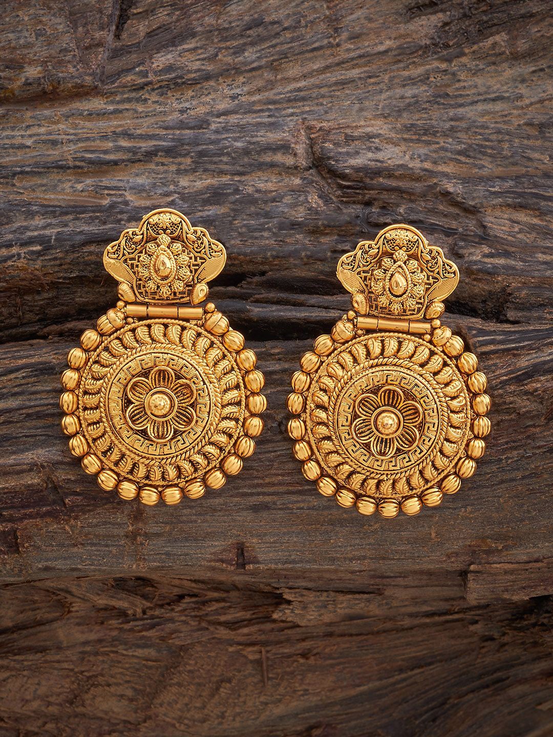 

Kushal's Fashion Jewellery Contemporary Drop Earrings, Na