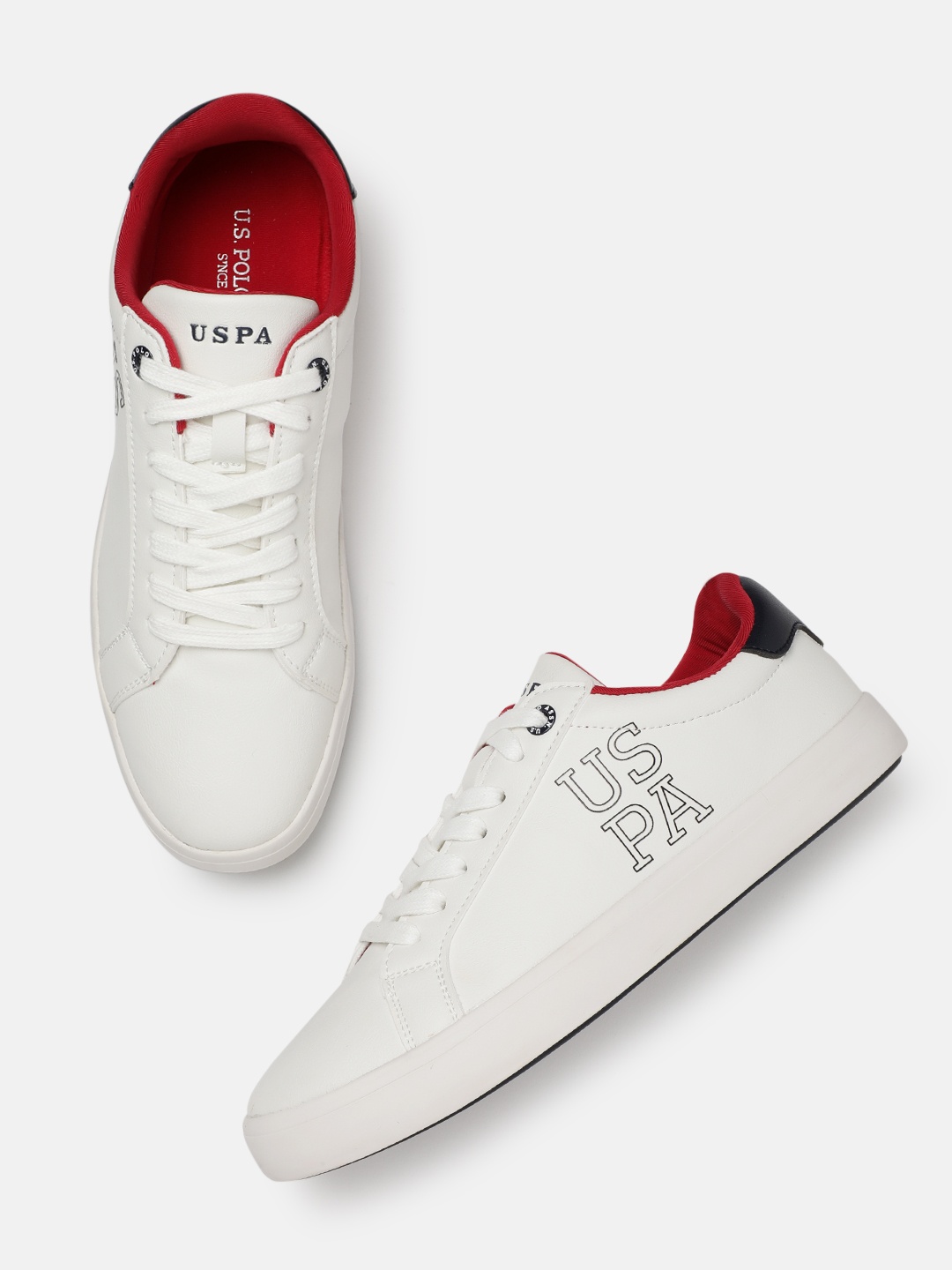 

U.S. Polo Assn. Men Everyday Sneakers, White