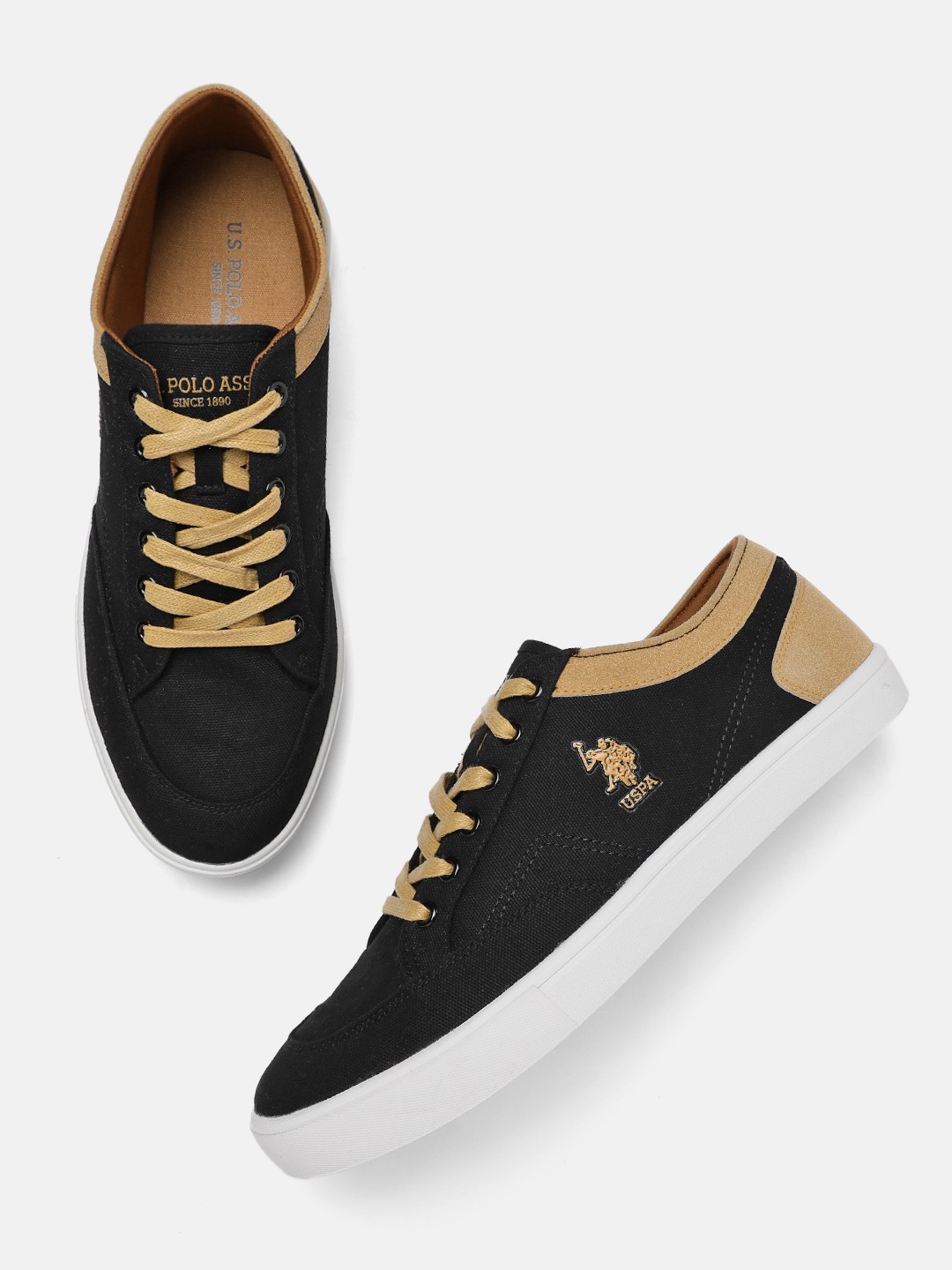 

U.S. Polo Assn. Men Everyday Sneakers, Black