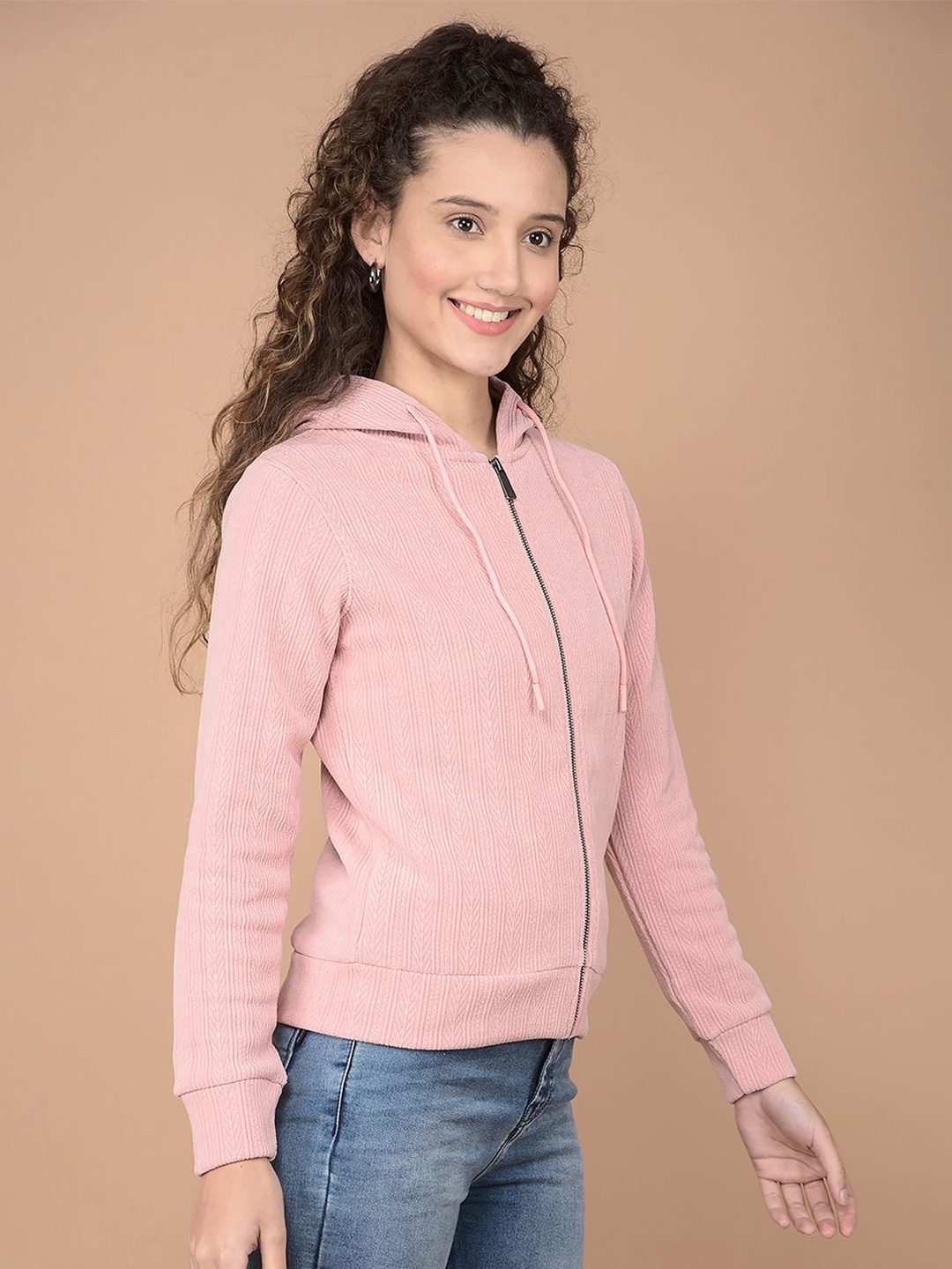 

Crimsoune Club Women Hooded Sweatshirt, Pink