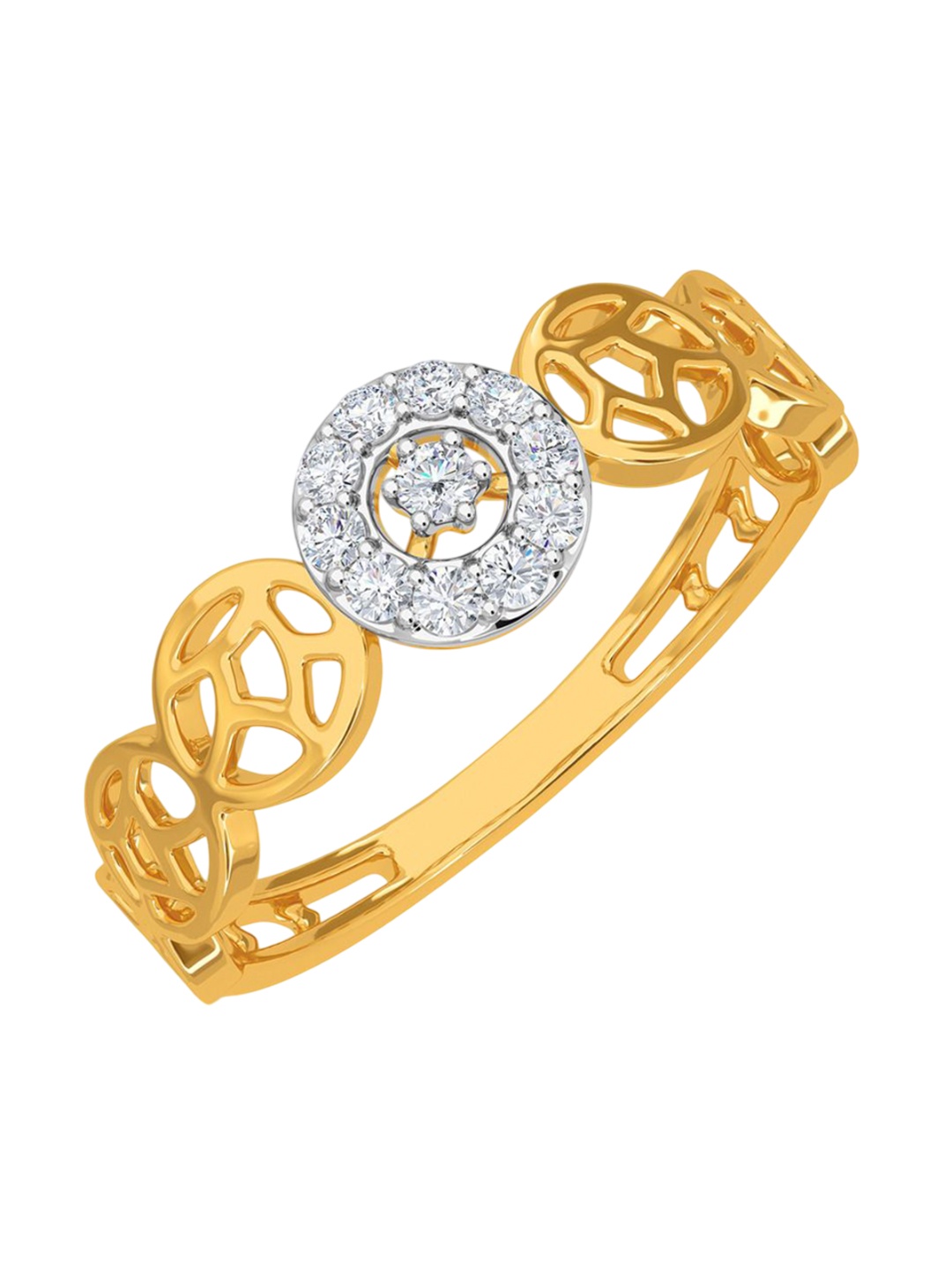 

KISNA DIAMOND AND GOLD JEWELLERY Women Ring Diamond, Yellow