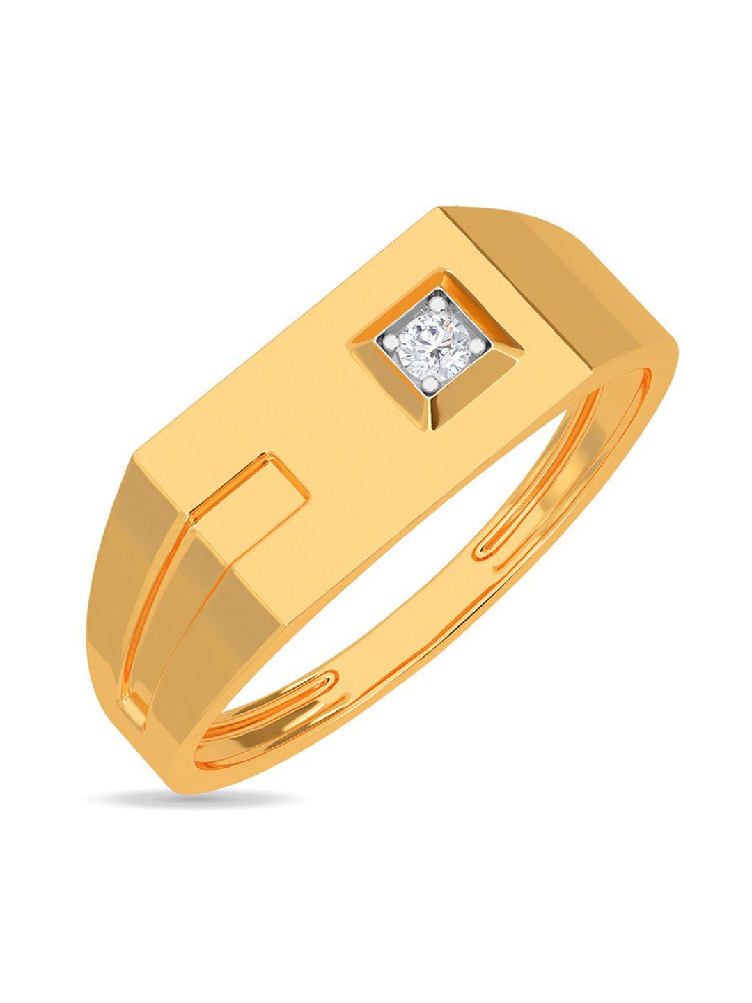 

KISNA DIAMOND AND GOLD JEWELLERY Women Ring Diamond, Yellow