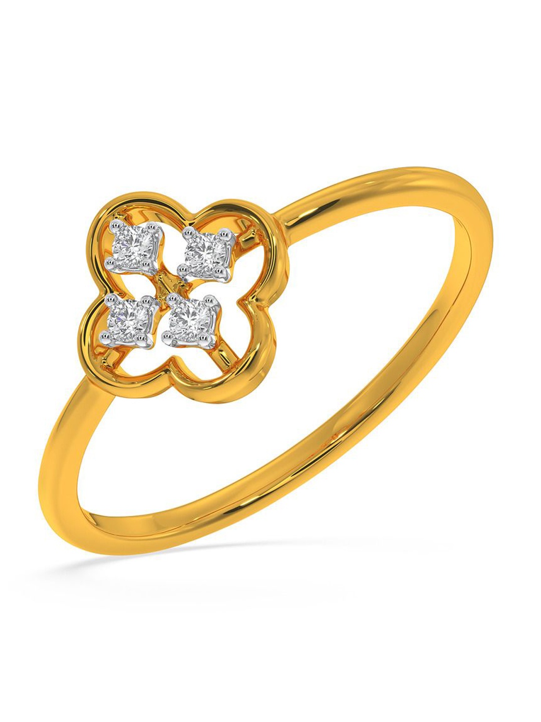 

KISNA DIAMOND AND GOLD JEWELLERY Women Ring Diamond, Yellow