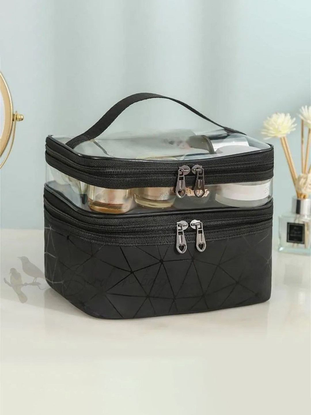 

Coslifestore Double Layered Water Proof Pouch - Black