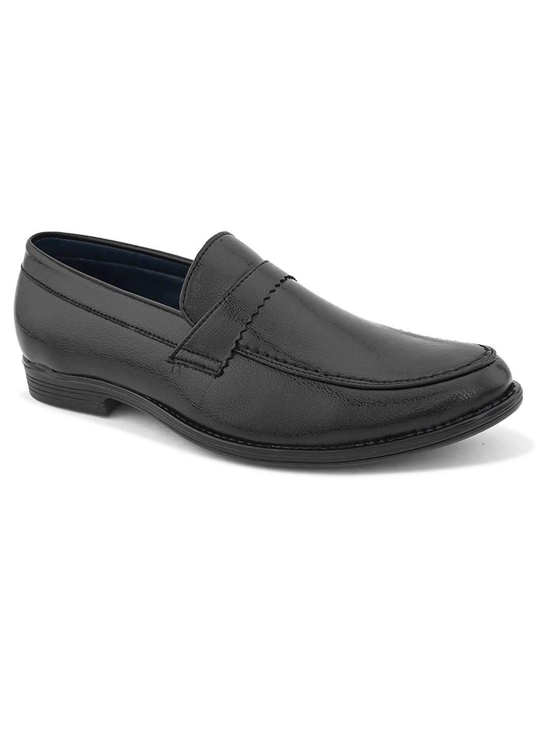 

John Karsun Men Round Toe Formal Shoes, Black