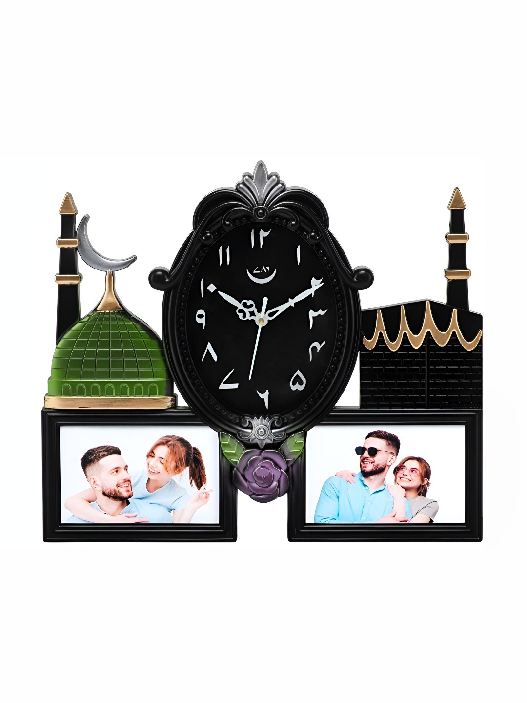 

Att'z Black Traditional Wall Clock