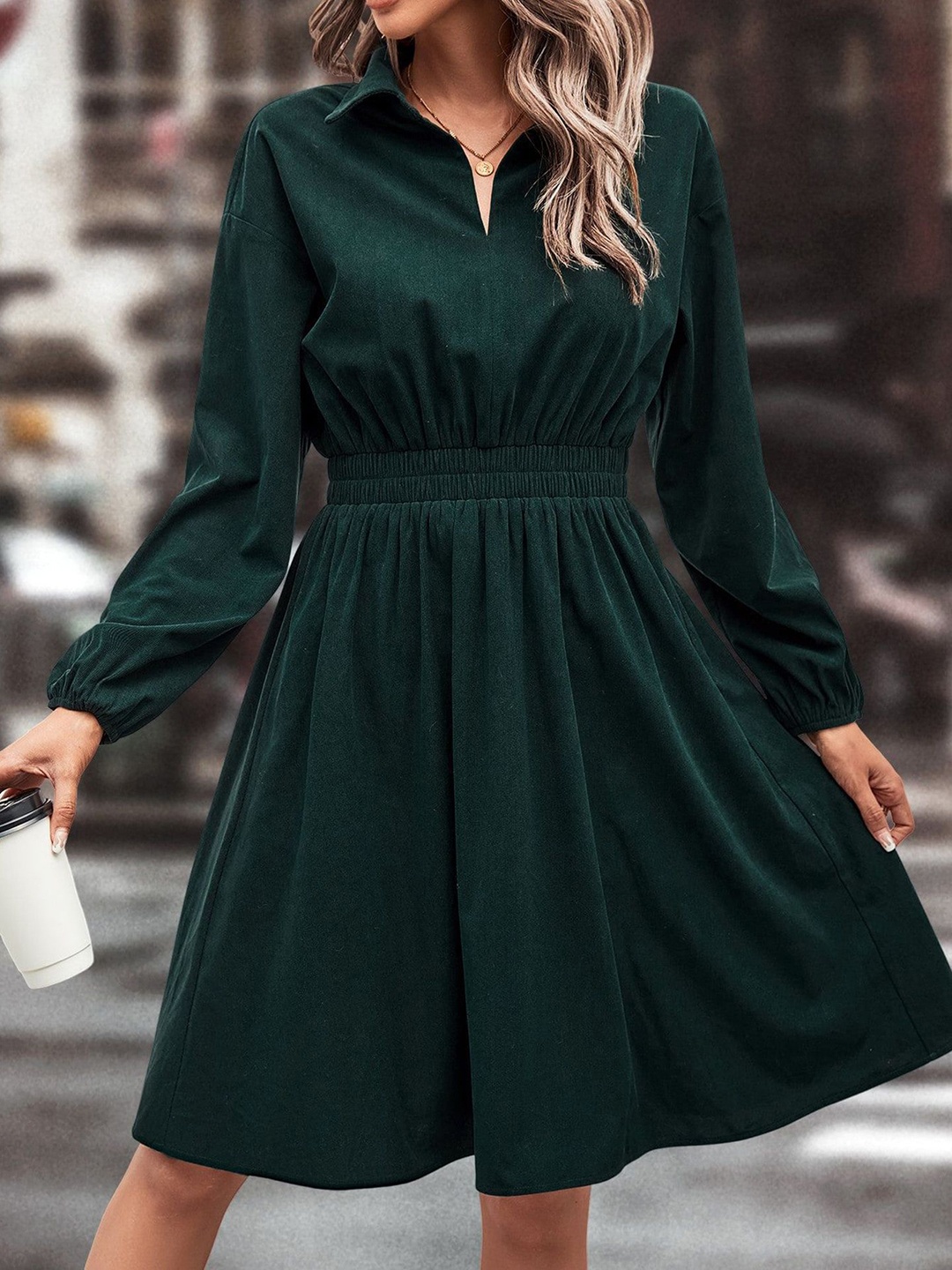 

StyleCast x Revolte Women Dress, Green