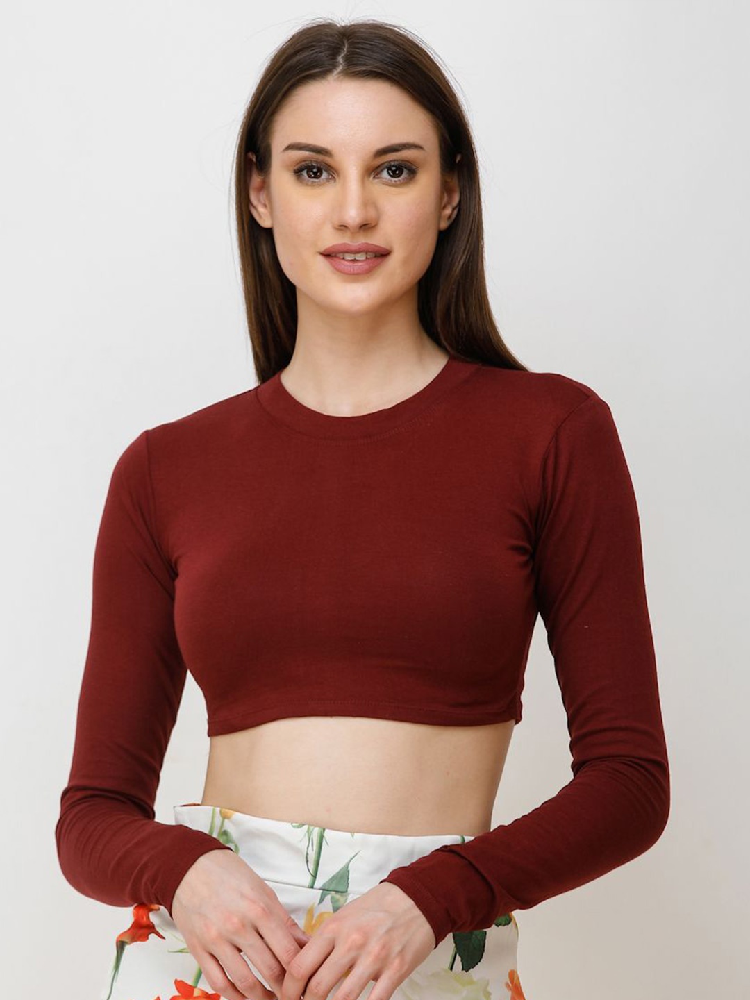 

BAESD Women Fitted Top, Maroon