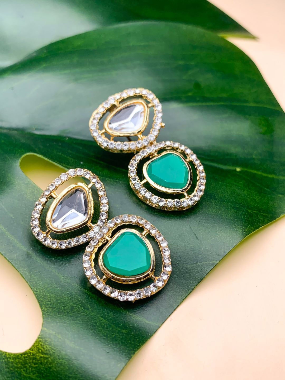 

I Jewels Earrings, Green