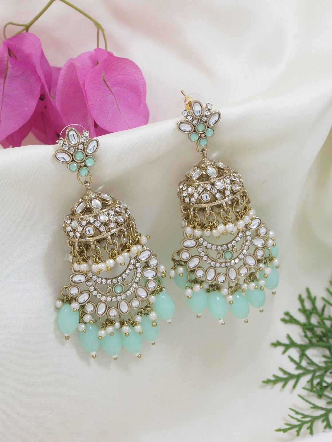 

I Jewels Earrings, Turquoise blue