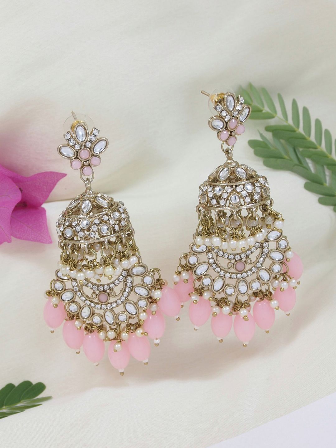 

I Jewels Earrings, Pink